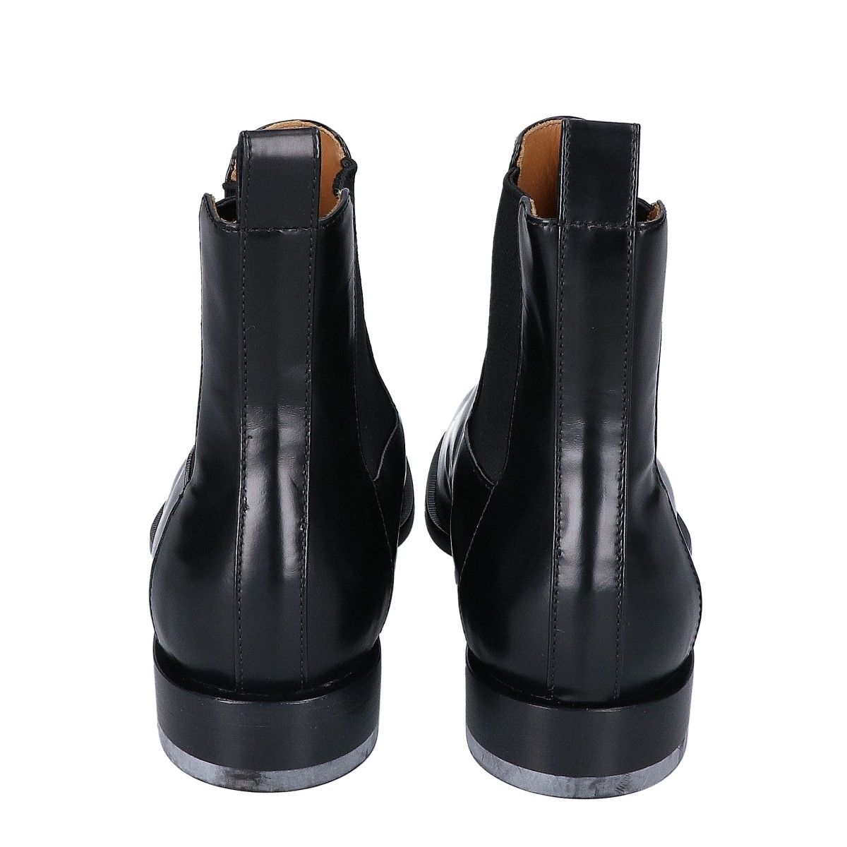 Max Mara Leather Side Gore Boots — view 3
