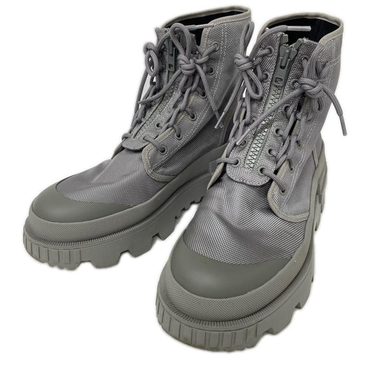 Moncler Genius Hyke Desertyx Ankle Boots Back Logo Mesh Rubber Lace-up