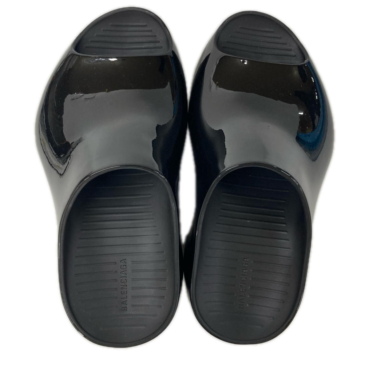 Balenciaga Techno Slide Sandals — view 7