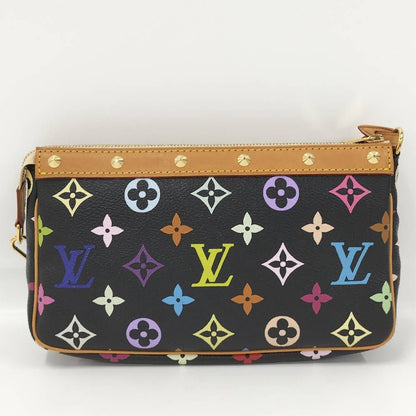Louis Vuitton Pouch Pochette Accessoires Monogram Multicolor Noir — view 2