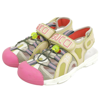 Gucci Mesh Velcro Sandals Shoes Multicolor