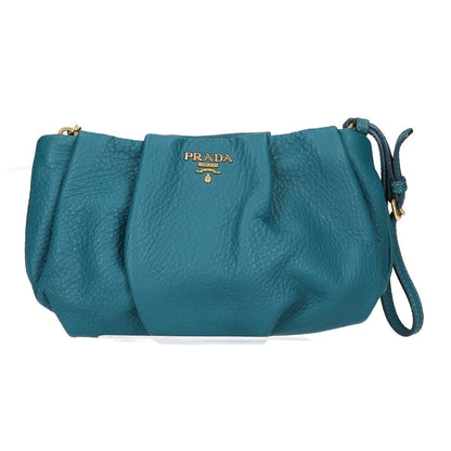 Prada Leather Gathers Handbag