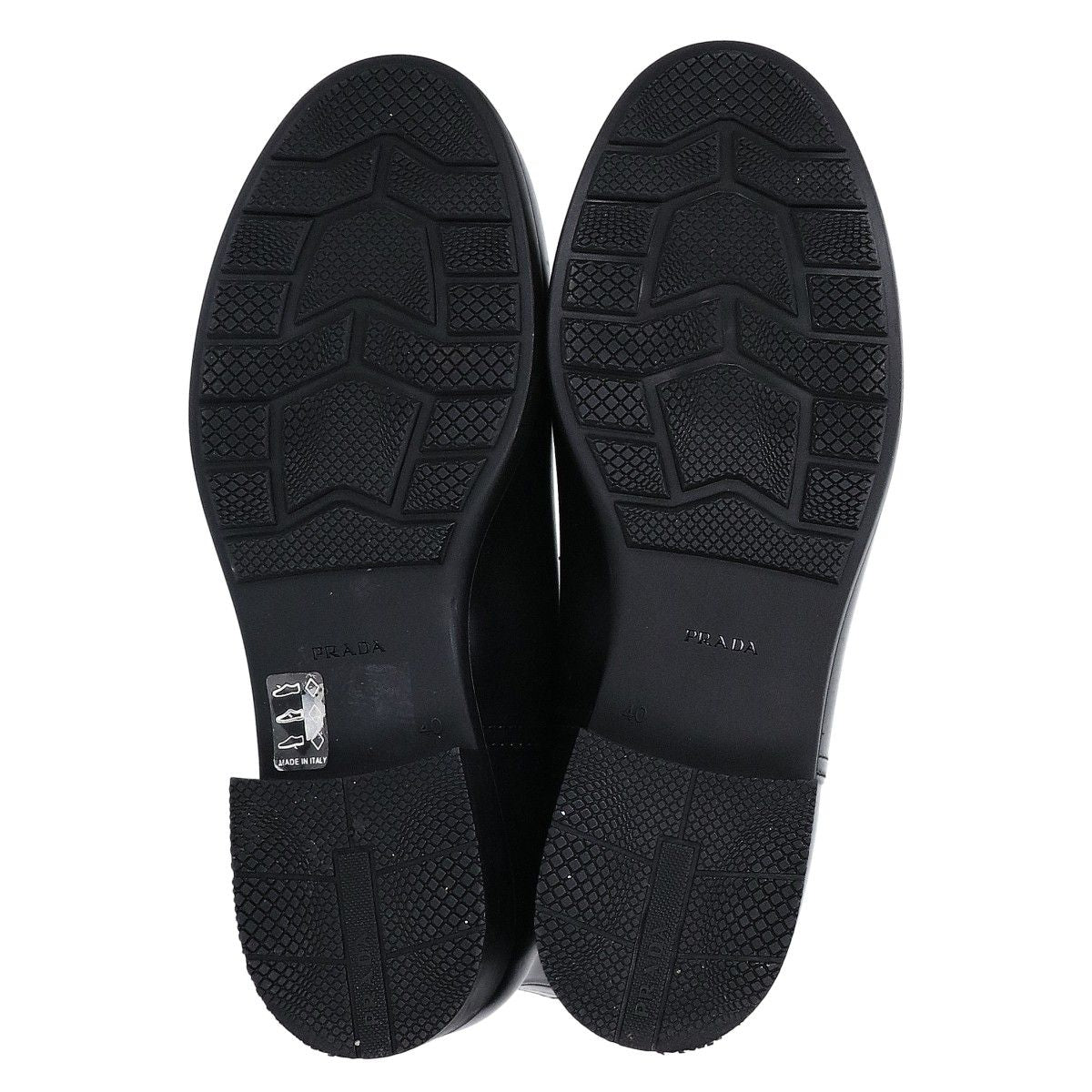 Prada Triangle Logo Rain Boots — view 6