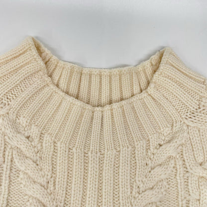 Hermes Cashmere Turtleneck Aran Knit Sweater 36 — view 6