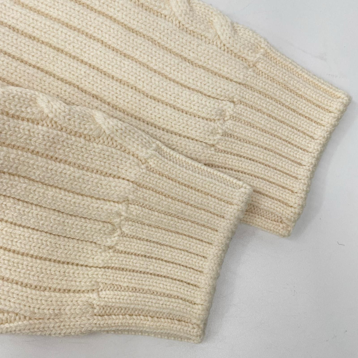 Hermes Cashmere Turtleneck Aran Knit Sweater 36 — view 7