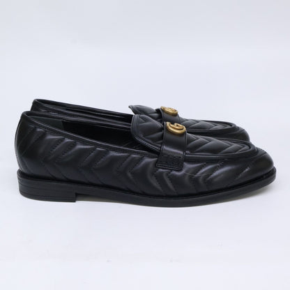 Gucci GG Marmont Leather Quilted Loafers — view 5