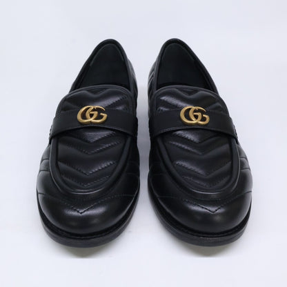 Gucci GG Marmont Leather Quilted Loafers — view 2