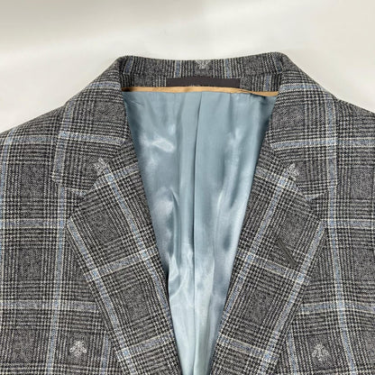Gucci Gray Bee Check Suit Set 54 — view 8