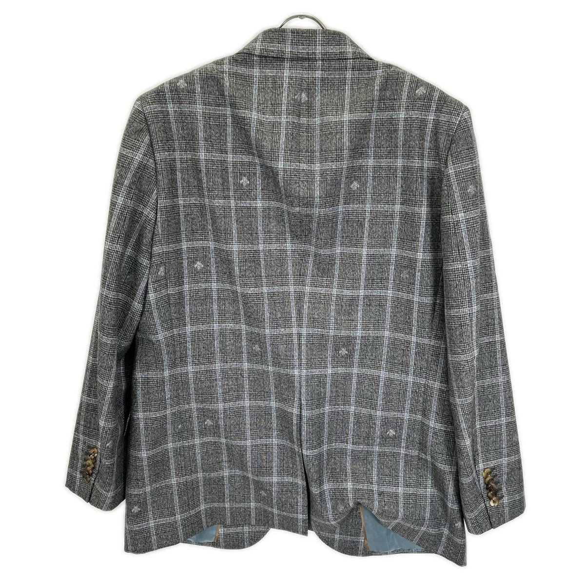 Gucci Gray Bee Check Suit Set 54 — view 3