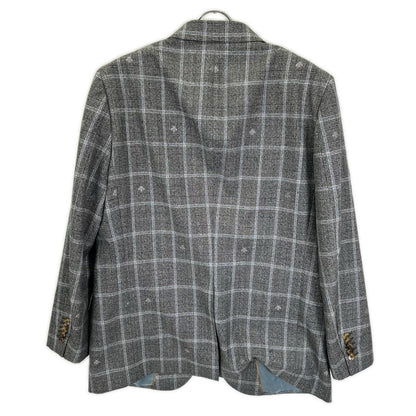 Gucci Gray Bee Check Suit Set 54 — view 3