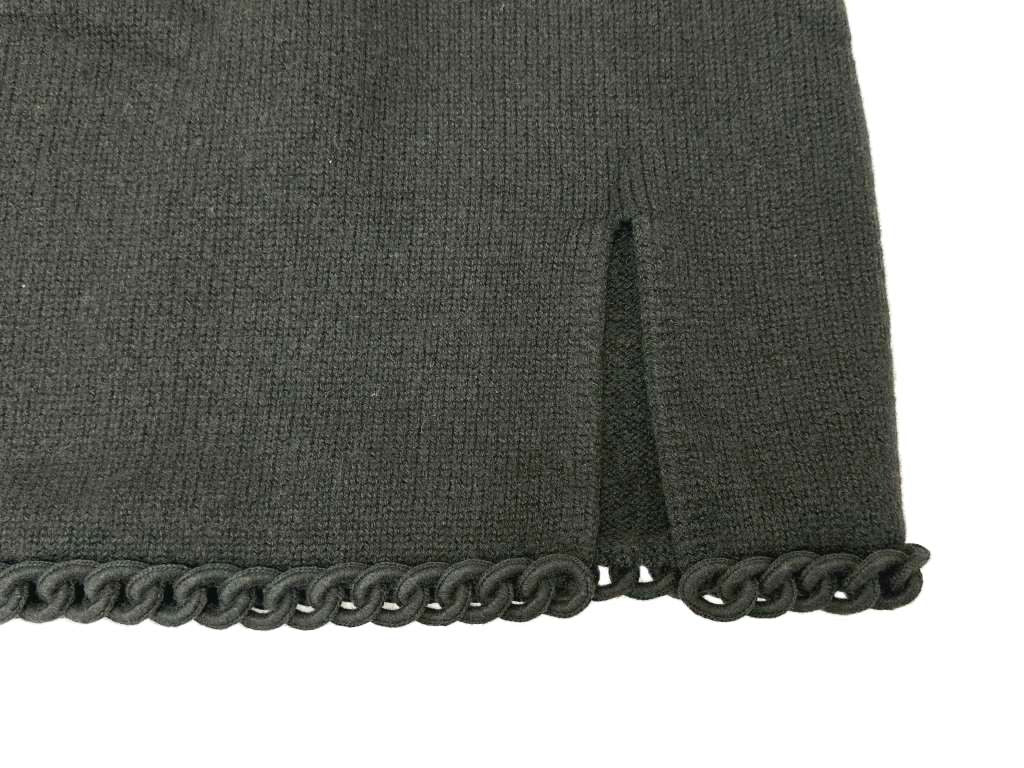 Bottega Veneta Acid Green Wool Mini Skirt Knit — view 3