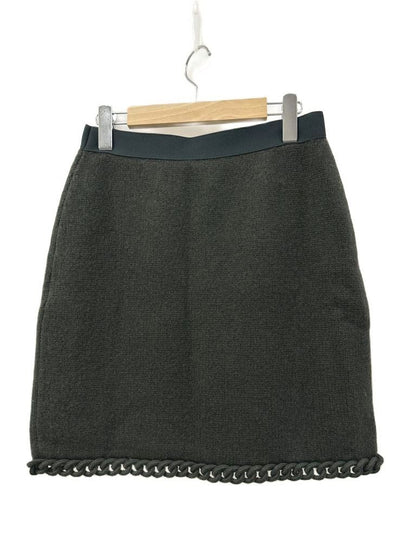 Bottega Veneta Acid Green Wool Mini Skirt Knit — view 2