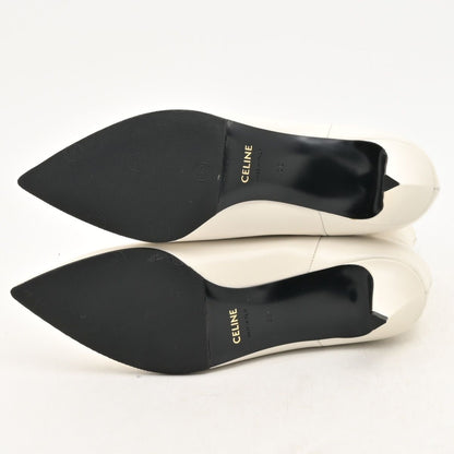 Celine Short Boots White Side Gore Leather — view 4