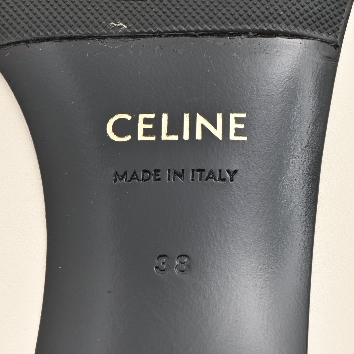 Celine Short Boots White Side Gore Leather — view 6