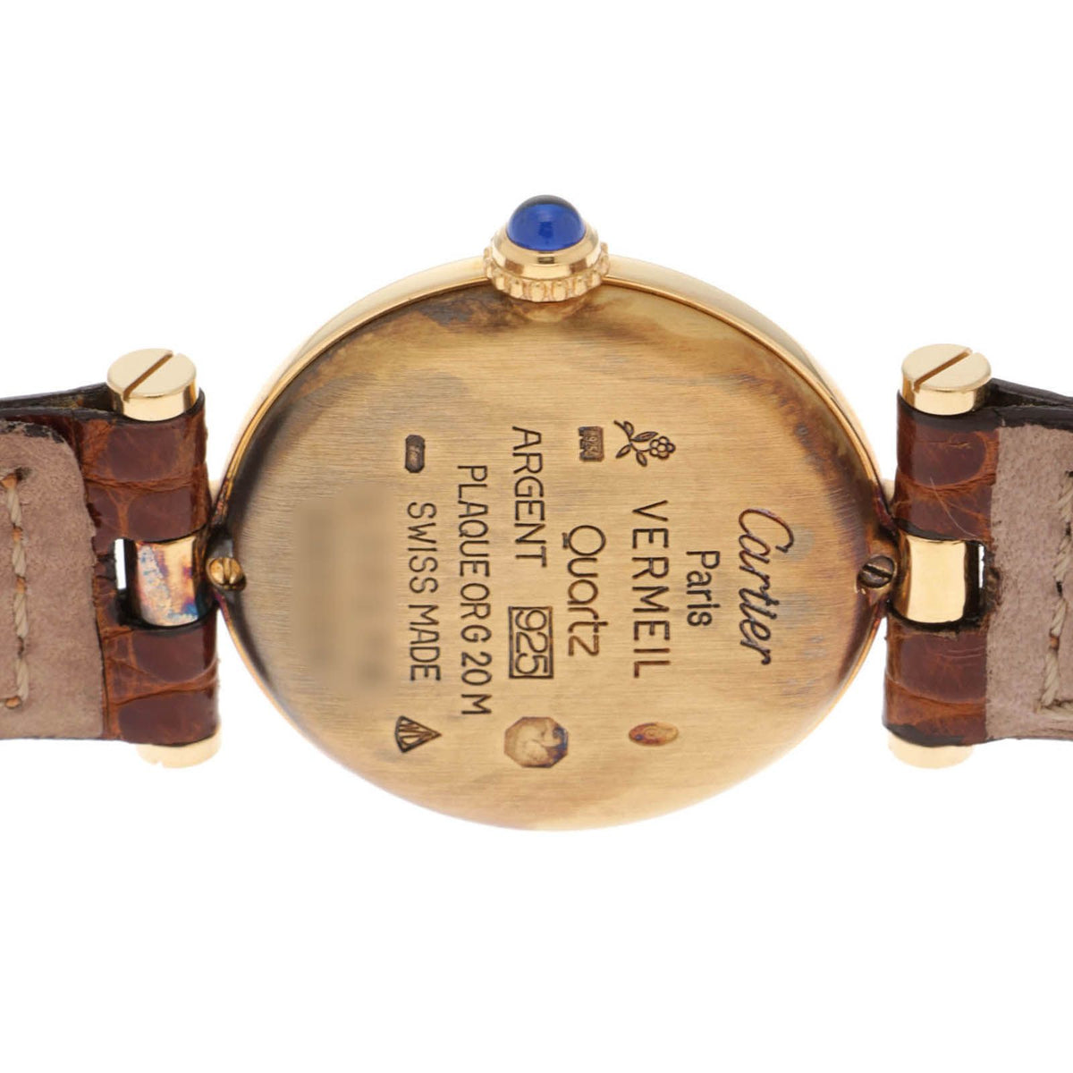 Cartier Must Vendome Vermeil Ivory Quartz Watch — view 4