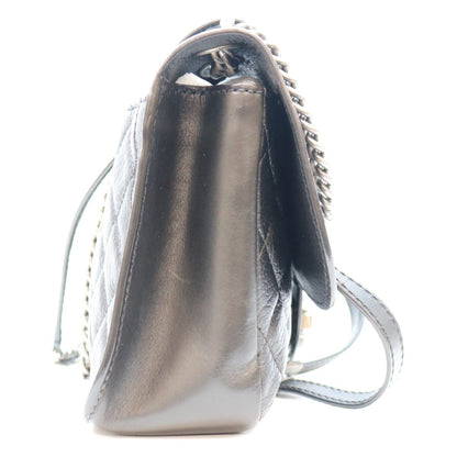 Chanel Black Calfskin S Paris Dallas Studs Buckle Flap Shoulder Bag — view 4