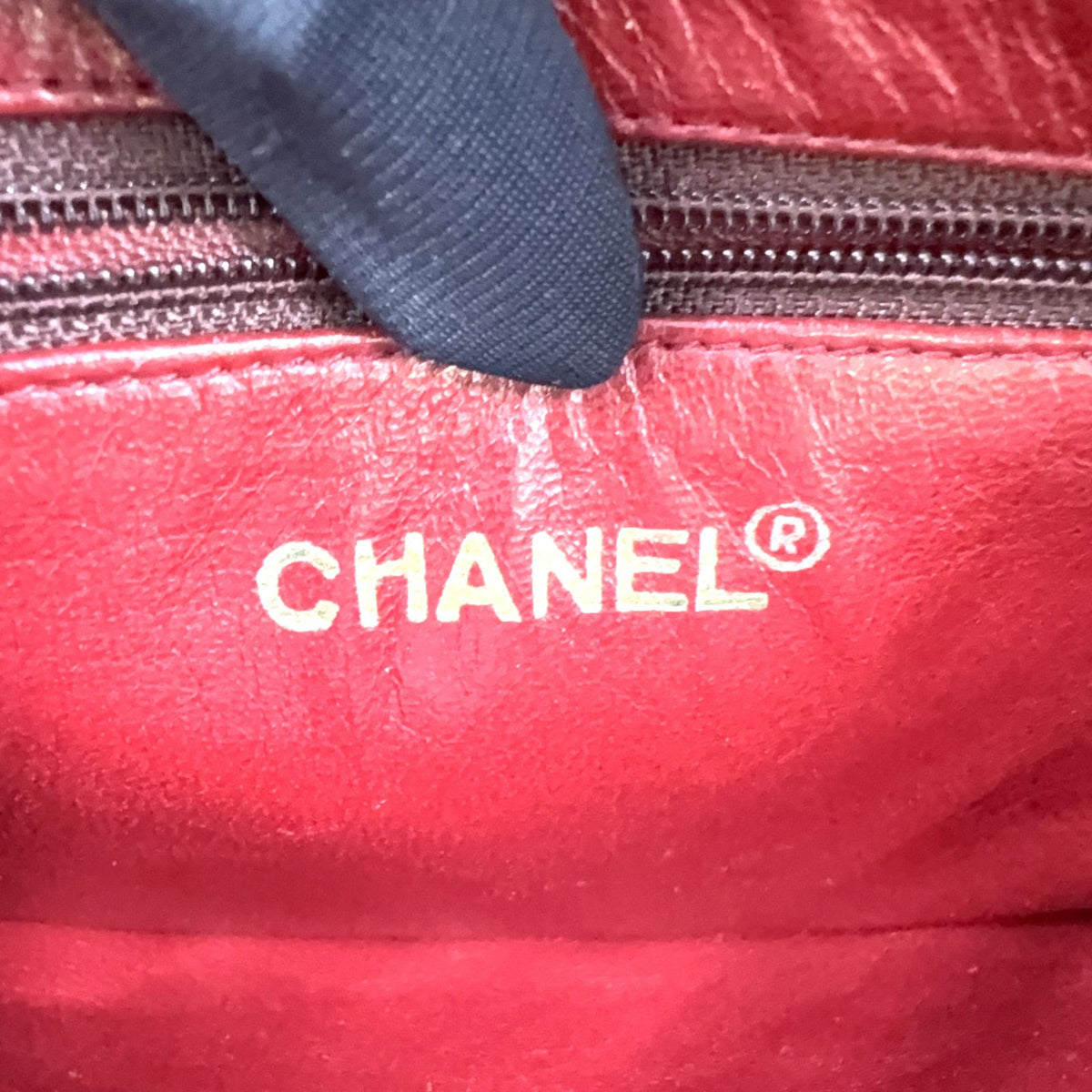 Chanel Quilted Lambskin Black Chain Shoulder Bag Gold — view 4