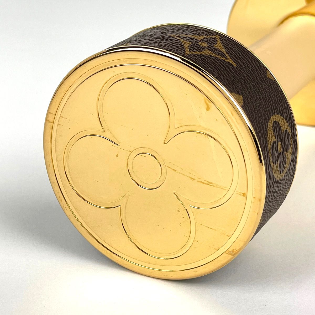 Louis Vuitton Alter Dumbbell Monogram Metal Brown Gold — view 3