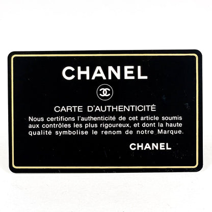 Chanel Shoulder Bag CC Logo Leather Black — view 7