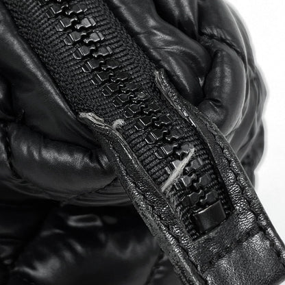 Chanel Handbag Coco Cocoon Mini Boston CC Logo Nylon Black — view 7