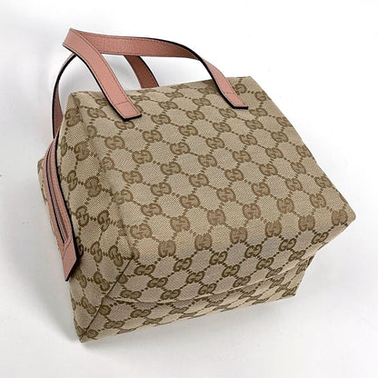 Gucci Handbag GG Pattern Canvas Beige Pink — view 2