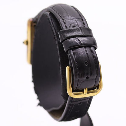 Cartier Must Tank Gold Dial Watch — view 3