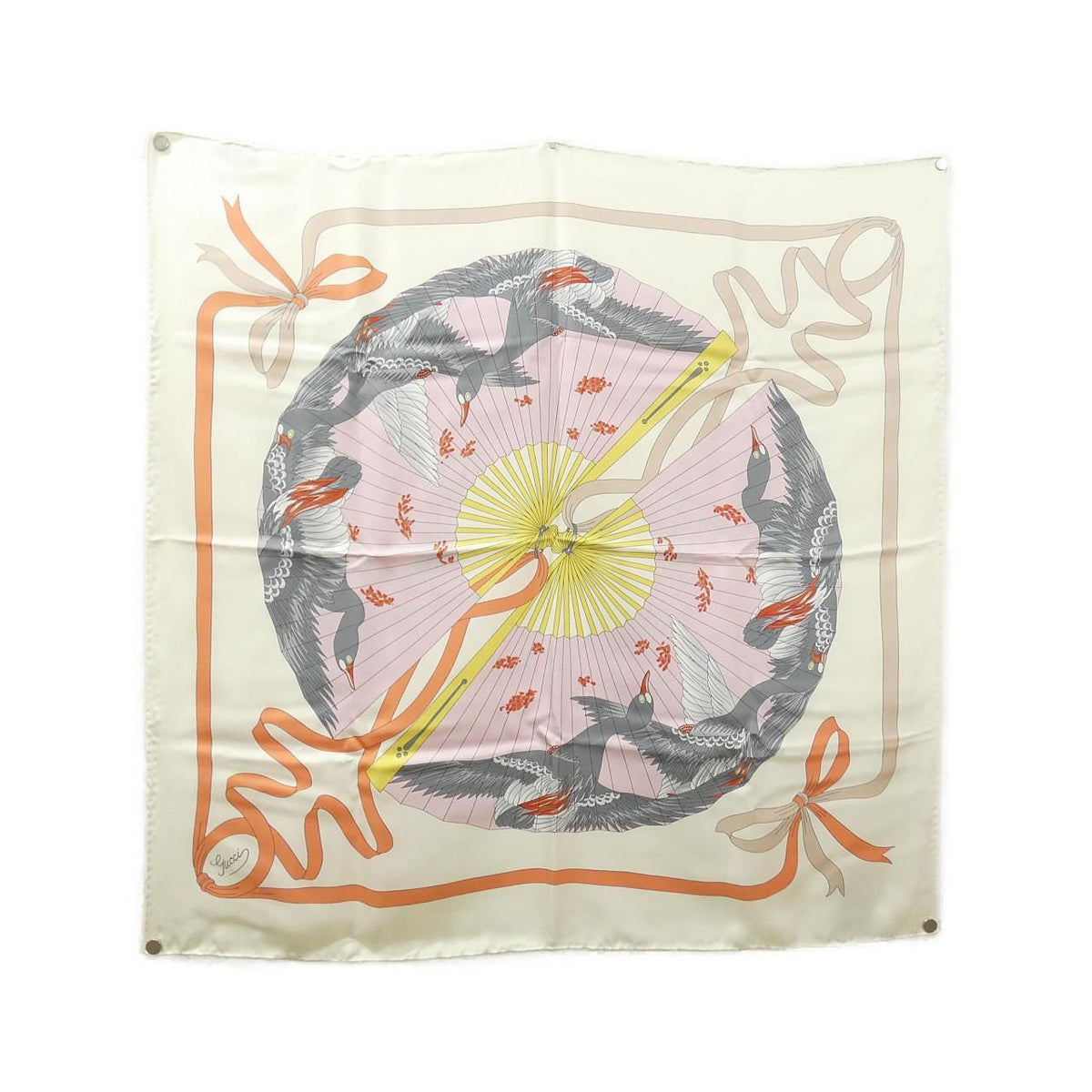 Gucci Fly Swan Scarf