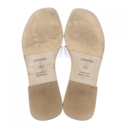 Hermes Oran Sandals White — view 4