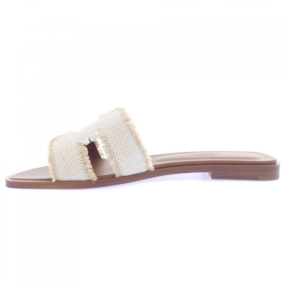 Hermes Oran Sandals White — view 2