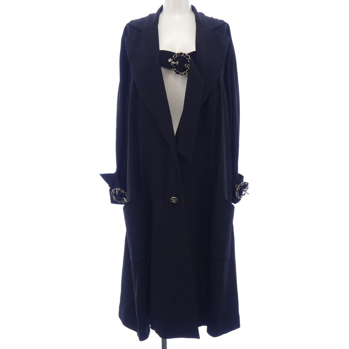 Chanel 20S Coat Black