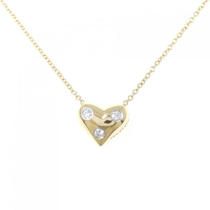 Tiffany & Co Dots Pinched Heart Necklace