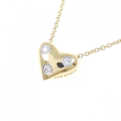 Tiffany & Co Dots Pinched Heart Necklace — view 3