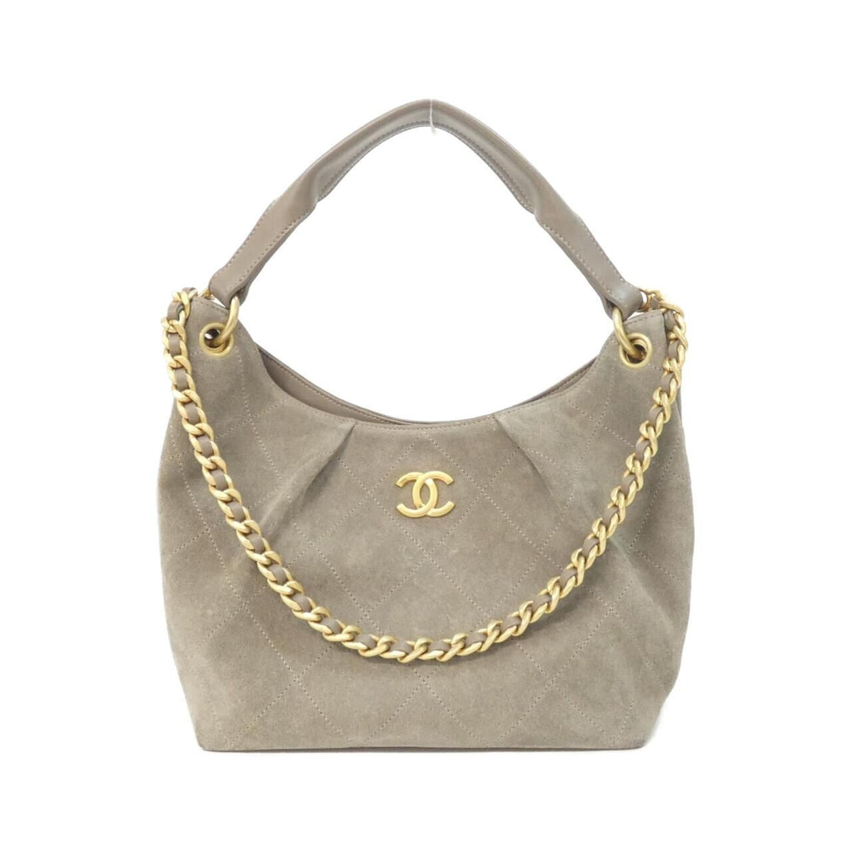 Chanel Shoulder Bag Gray