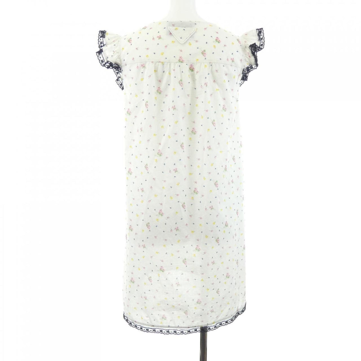 Prada Cotton Batiste Mini Dress — view 2