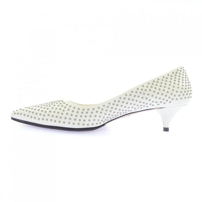 Prada Pumps Heel White — view 2