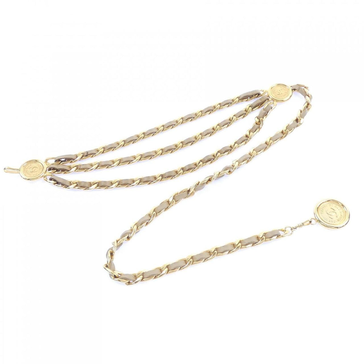 Chanel Vintage Belt Beige
