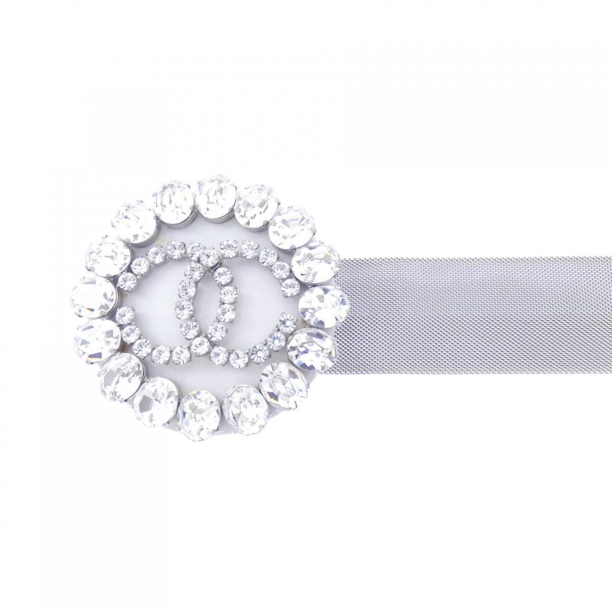 Chanel Vintage Belt Silver — view 2