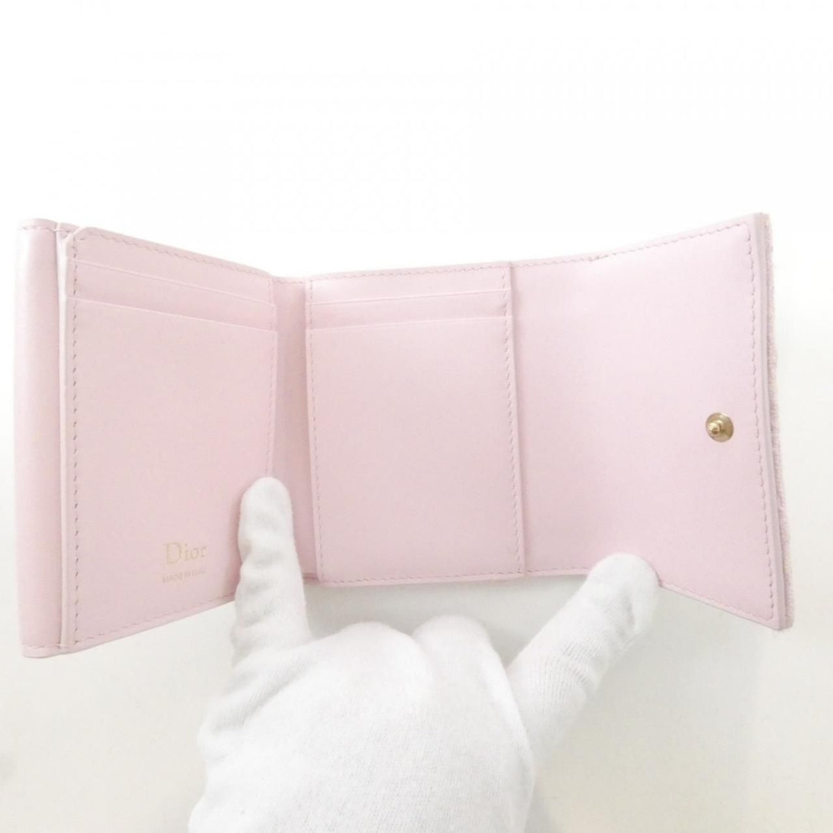 Dior Oblique Lotus Wallet — view 6