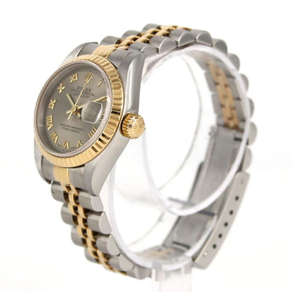 Rolex Datejust Stainless Steel Yellow Gold Automatic Watch — view 2