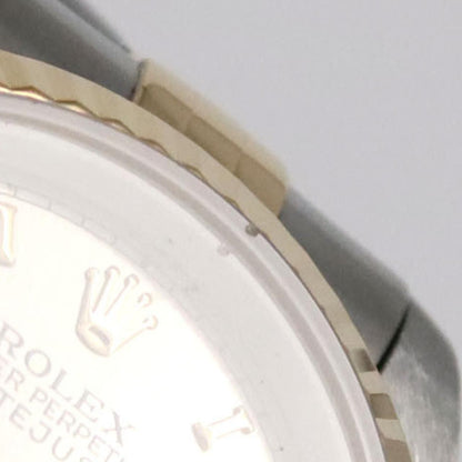 Rolex Datejust Stainless Steel Yellow Gold Automatic Watch — view 8