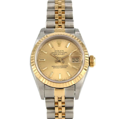 Rolex Datejust Stainless Steel Yellow Gold Automatic Watch