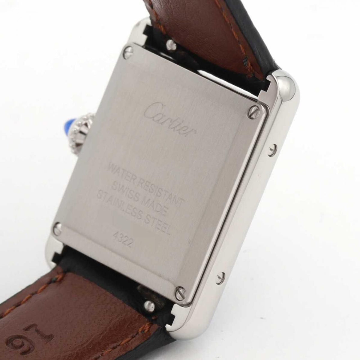 Cartier Tank Must SM SS Quartz Watch — view 6