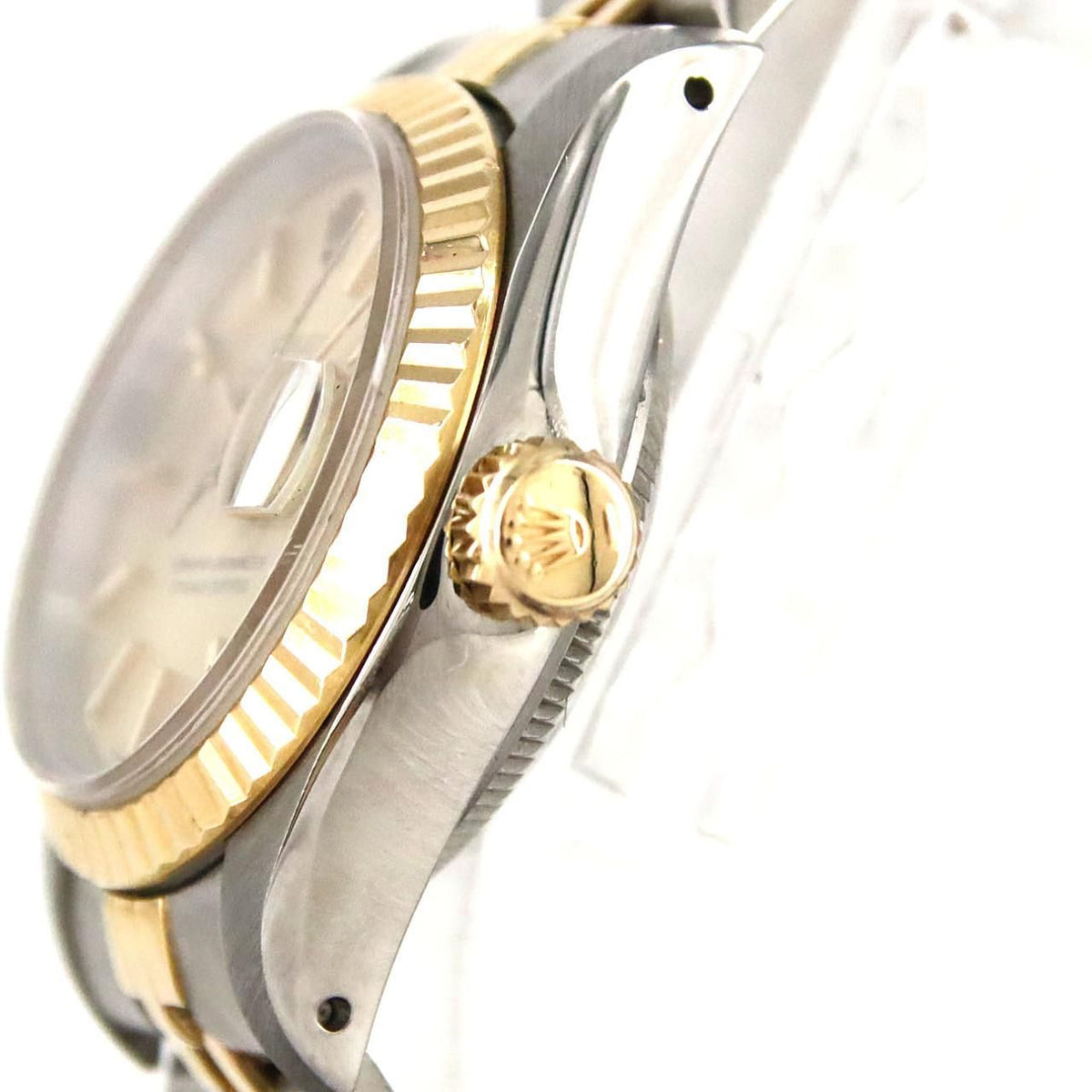 Rolex Datejust Stainless Steel Yellow Gold Automatic Watch — view 4