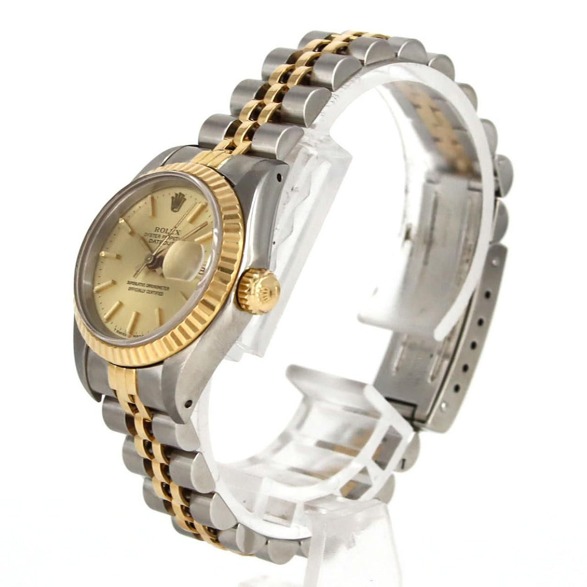 Rolex Datejust Stainless Steel Yellow Gold Automatic Watch — view 2