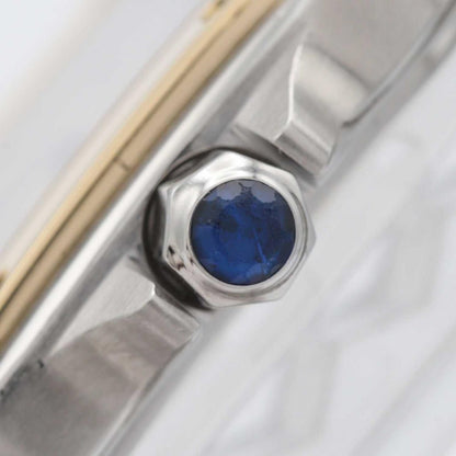 Cartier Santos Galbee SM Stainless Steel Yellow Gold Quartz Watch — view 8