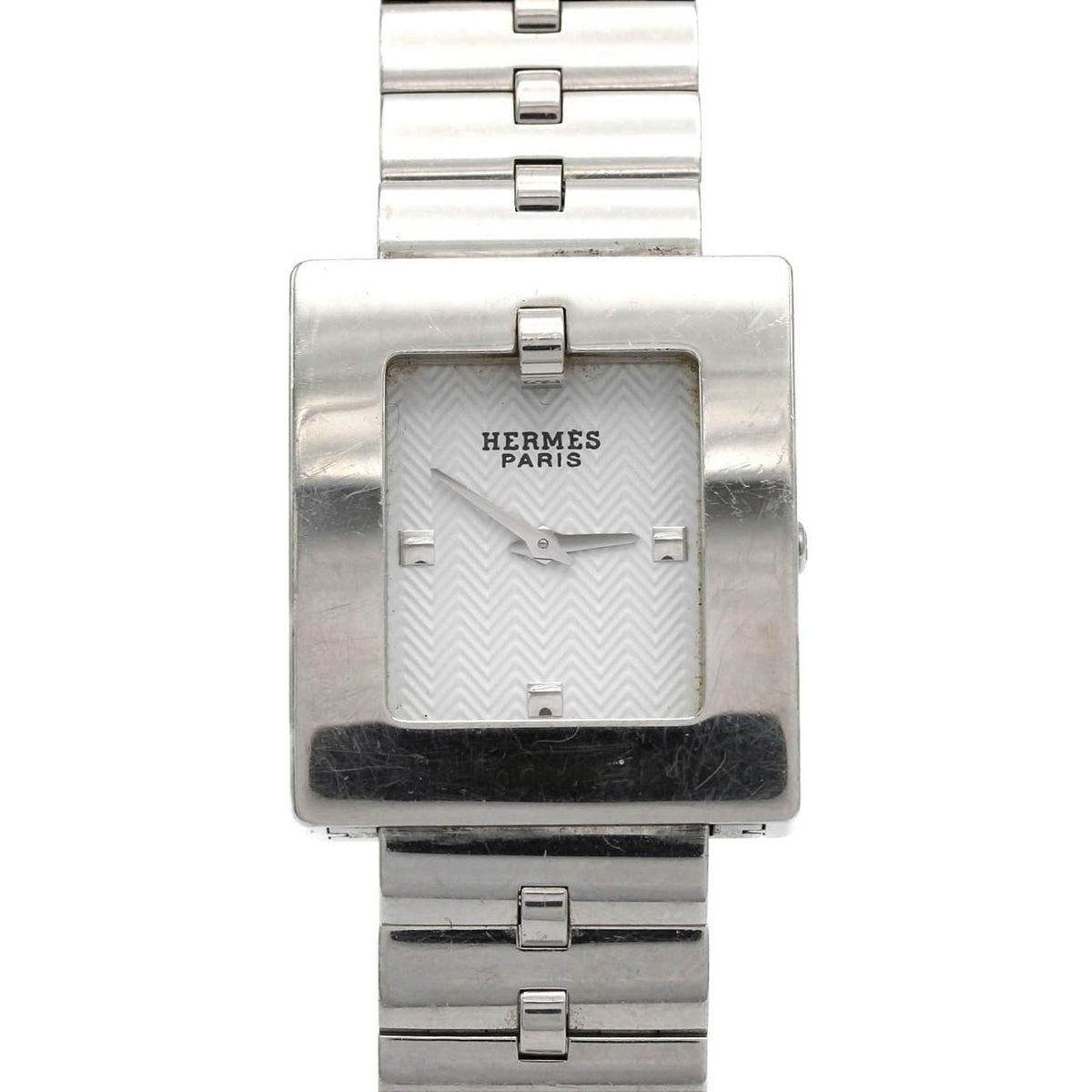 Hermes Strap Watch SS Quartz