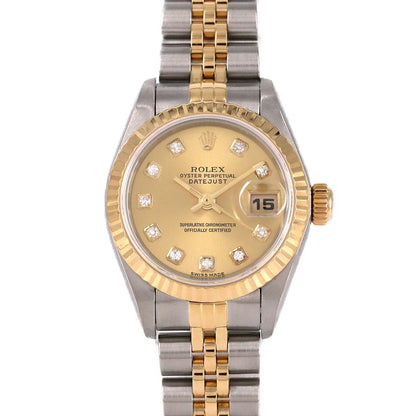 Rolex Datejust Stainless Steel Yellow Gold Automatic Watch