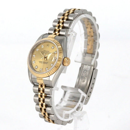 Rolex Datejust Stainless Steel Yellow Gold Automatic Watch — view 2