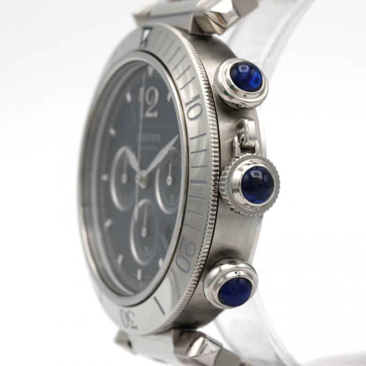 Cartier Pasha de Cartier Chronograph SS Automatic Watch — view 3