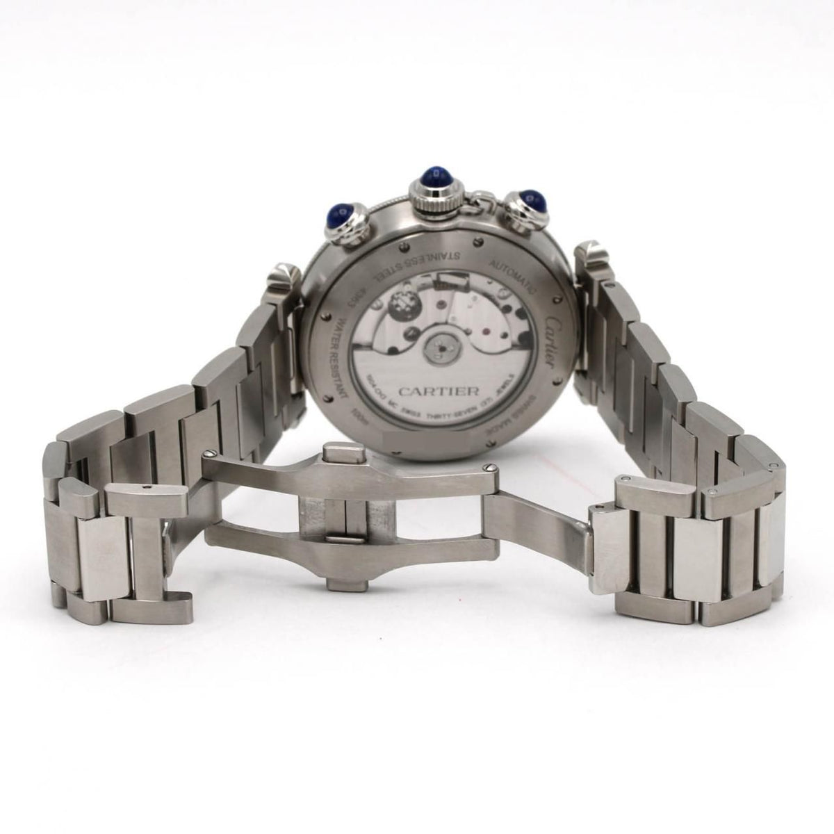 Cartier Pasha de Cartier Chronograph SS Automatic Watch — view 6